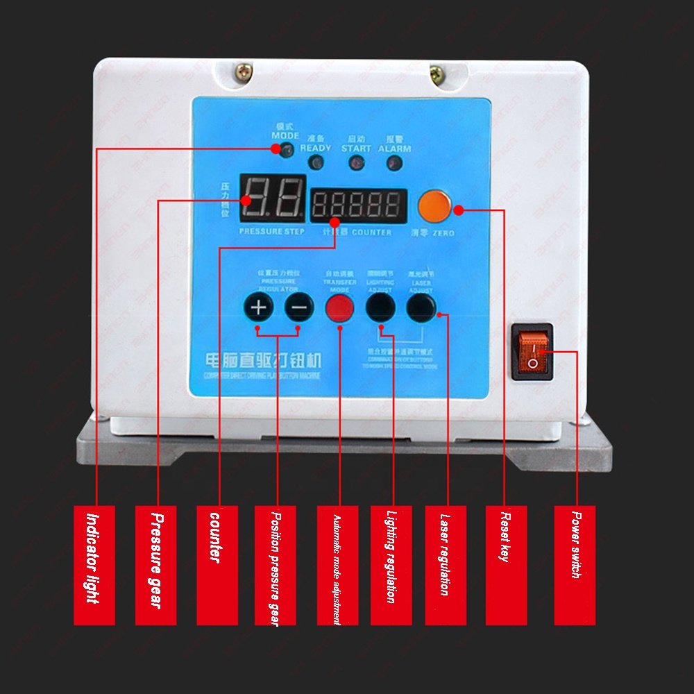 YS-686 Customized Metal Covered Fabric Furniture Button Making Machine