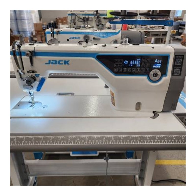 Brand New Jack A5E Single Needle Direct Drive Fully Automatic Blanking Lockstitch Industrial Sewing Machine