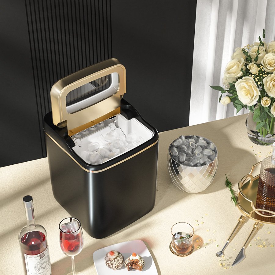 10KG/Day Commercial Ice Cube Maker Making Machine Ice Maker Machines For sale