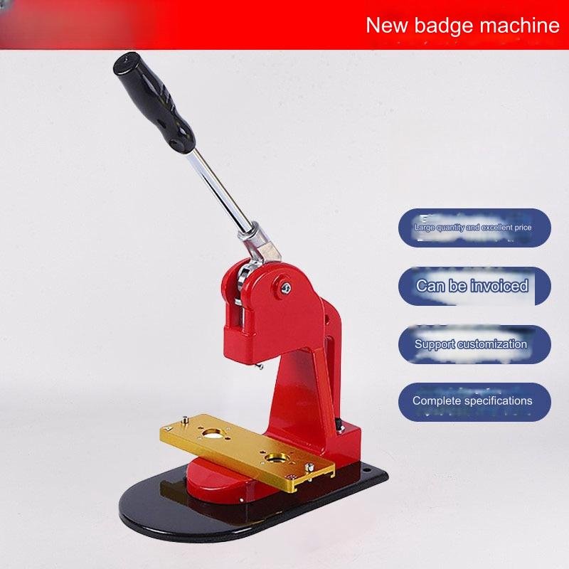 High Quality Manual Button Making Machine Button Metal and Plastic badge making machine making 25mm/32mm/37mm/44mm/75mm