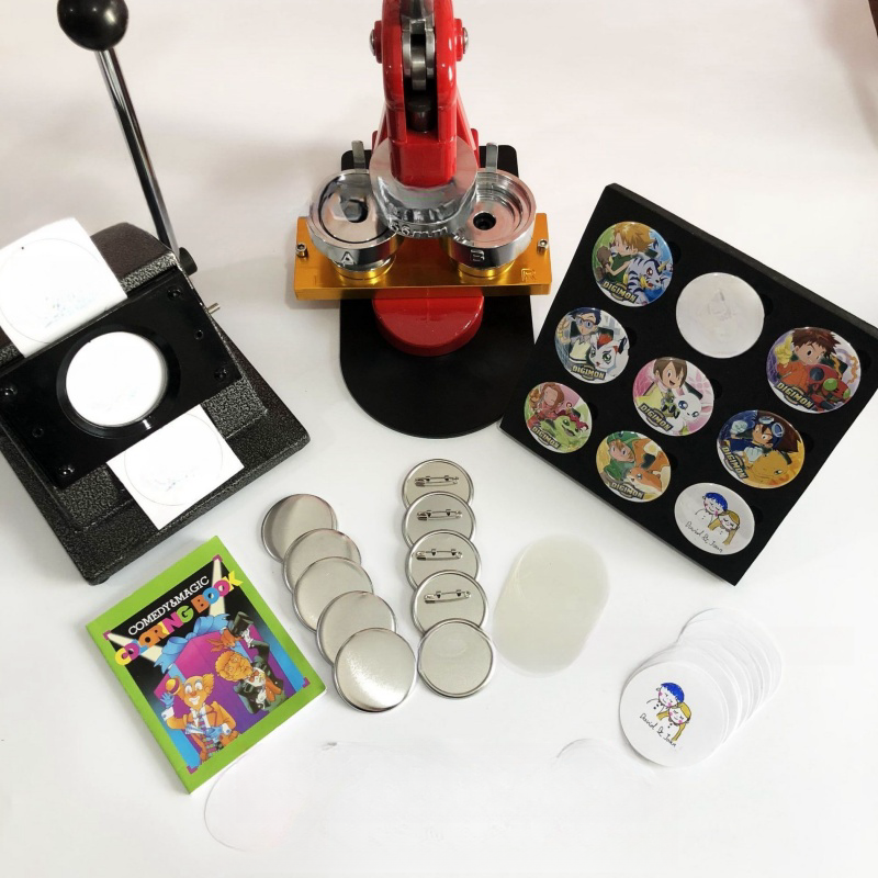 High Quality Manual Button Making Machine Button Metal and Plastic badge making machine making 25mm/32mm/37mm/44mm/75mm