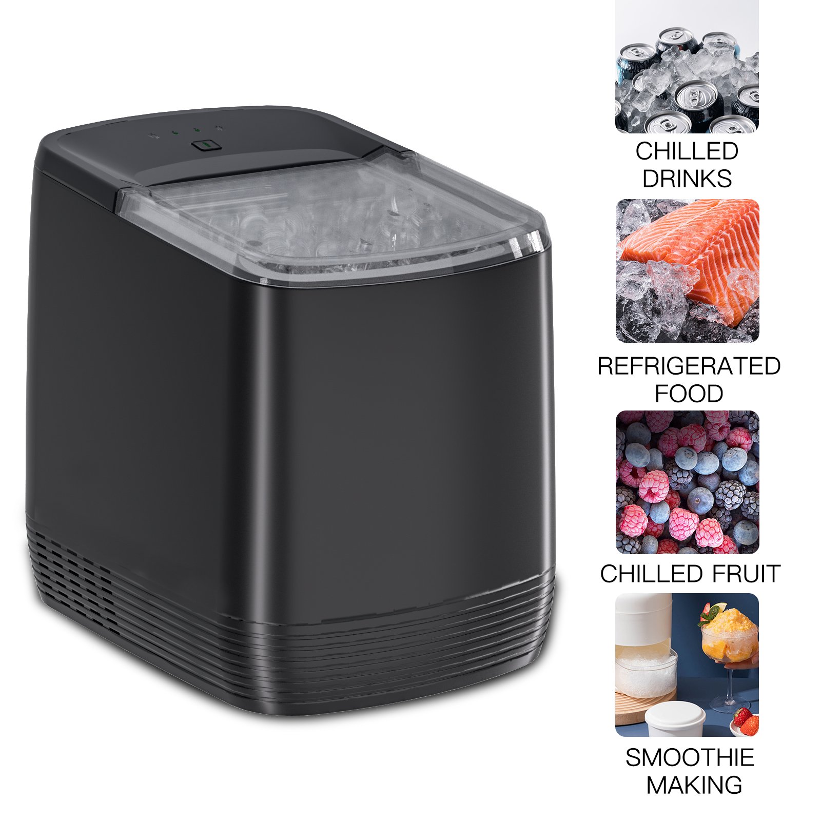 Energy saving small ice maker home ice maker machine 220v 110v portable ice cube maker