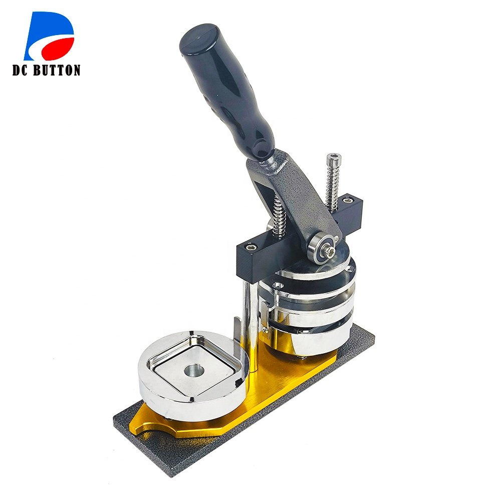 Square 2*2 inch Badge Making Machine Magnet Making Machine+Cutter +250 pcs Fridge Magnet Material