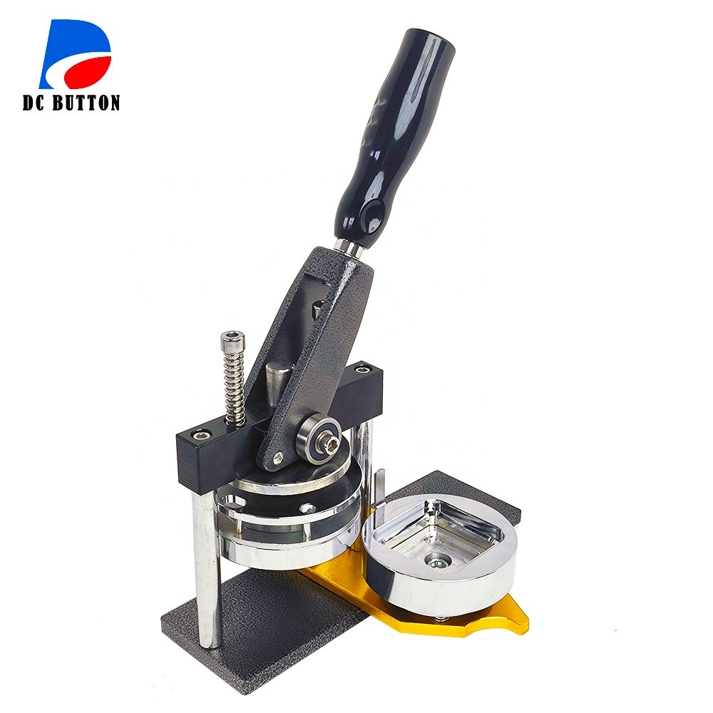 Square 2*2 inch Badge Making Machine Magnet Making Machine+Cutter +250 pcs Fridge Magnet Material