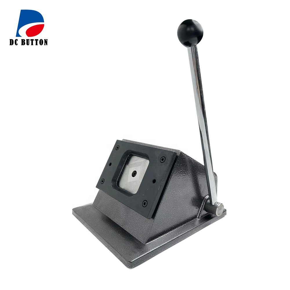 Square 2*2 inch Badge Making Machine Magnet Making Machine+Cutter +250 pcs Fridge Magnet Material