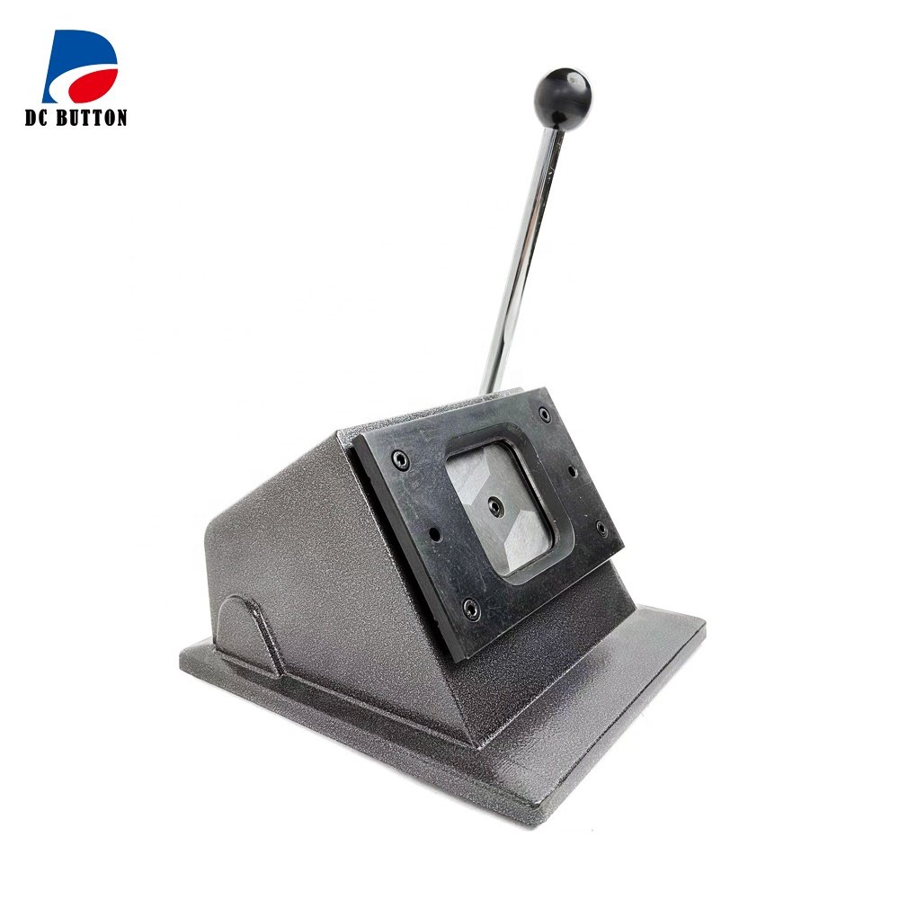 Square 2*2 inch Badge Making Machine Magnet Making Machine+Cutter +250 pcs Fridge Magnet Material