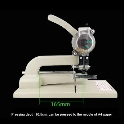 Long arm eyelet machine curtain eyelet machine eyelet making machine for paper