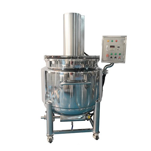 HONE Small Liquid Soap Laundry Detergent Making Production Line Cosmetic cream Homogenizer Mixer mixing tank with agitator