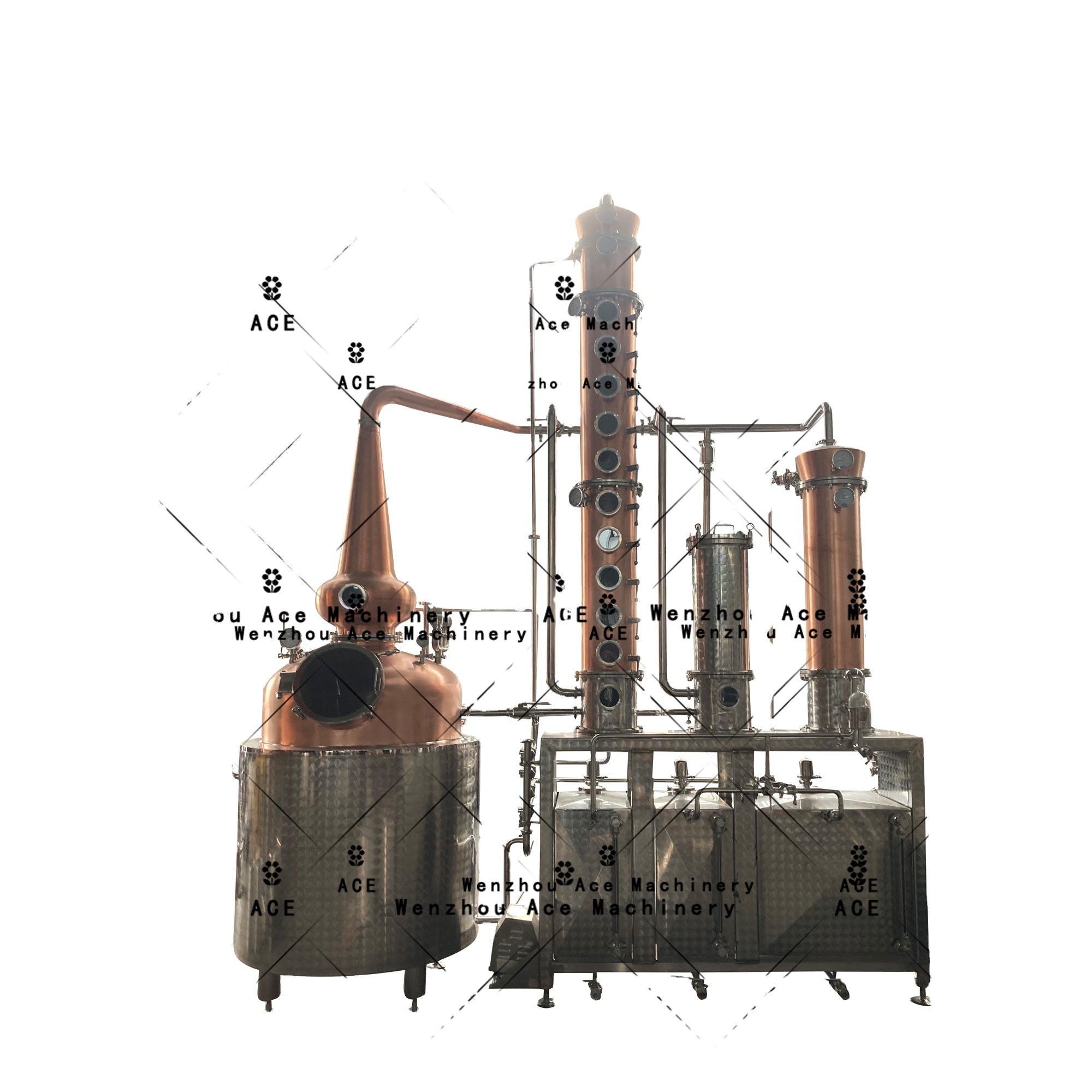 Alcohol Making Complete System Whisky Vodka Brandy Production Line Other Beverage & Wine Machine