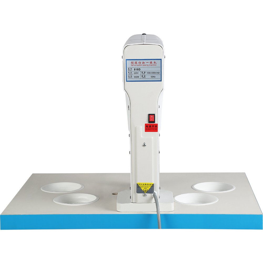 DS-818D Computer Oil-Free Servo Button Machine button making hole machine