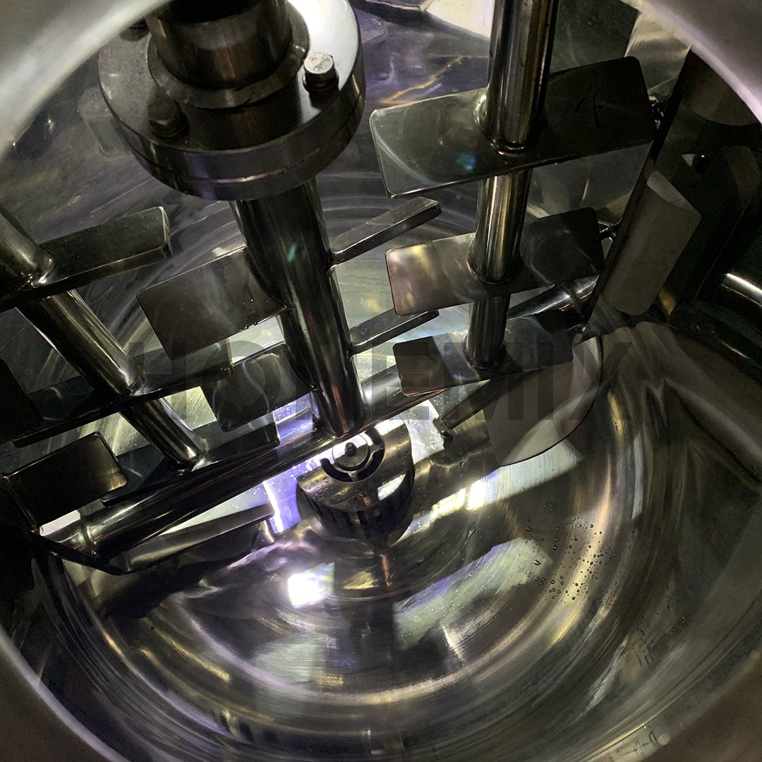 HONE Guangzhou Cosmetics Making Machinery Skin Care Lotion Mixer Making Production Line for sale