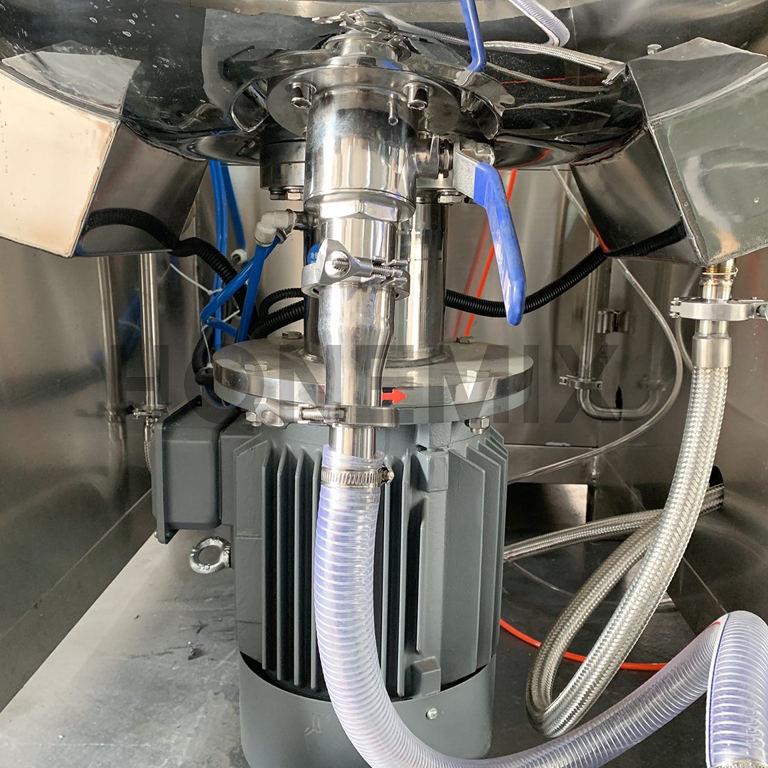 HONE Guangzhou Cosmetics Making Machinery Skin Care Lotion Mixer Making Production Line for sale