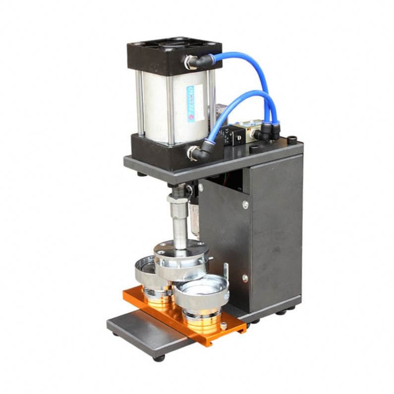 Pneumatic Badge Button Making Machine Semi-Automatic Button Maker