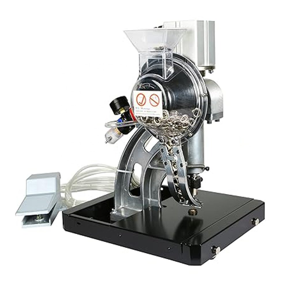 Small Pneumatic Automatic Eyelet Buttonhole machine