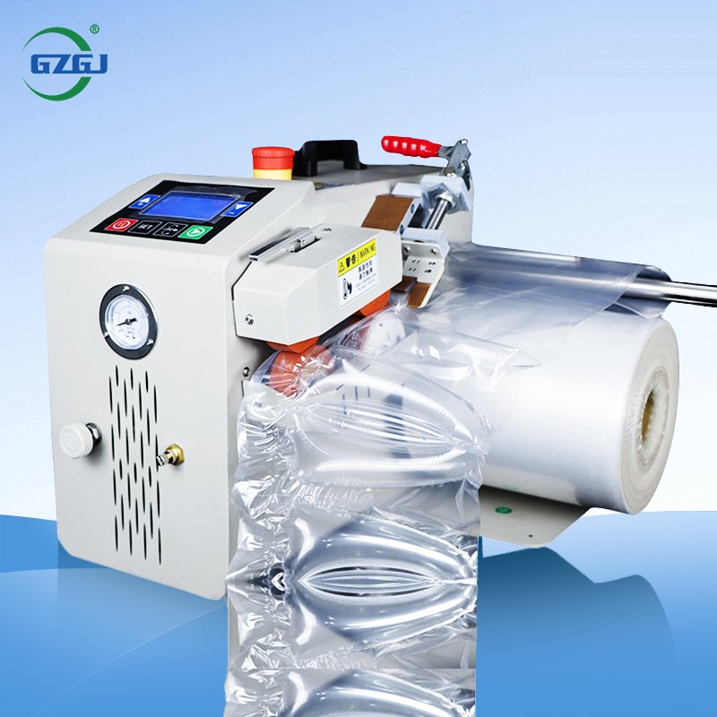 Popular Air Cushion Bubble Film Machine Air Pillow Packaging Making Machine For Air Filling Shoe Trees Airbag Packing Rolls