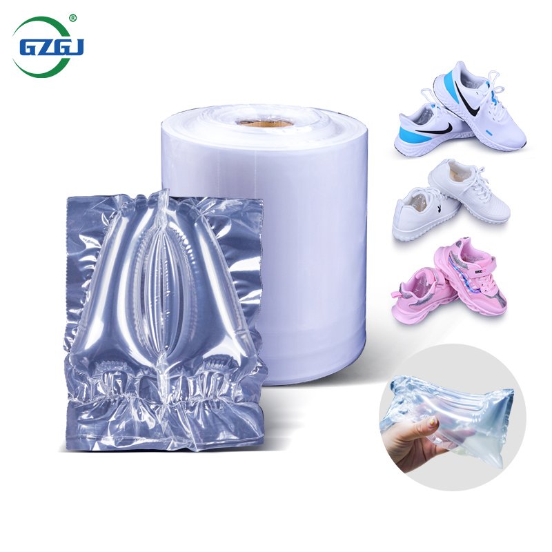 Popular Air Cushion Bubble Film Machine Air Pillow Packaging Making Machine For Air Filling Shoe Trees Airbag Packing Rolls