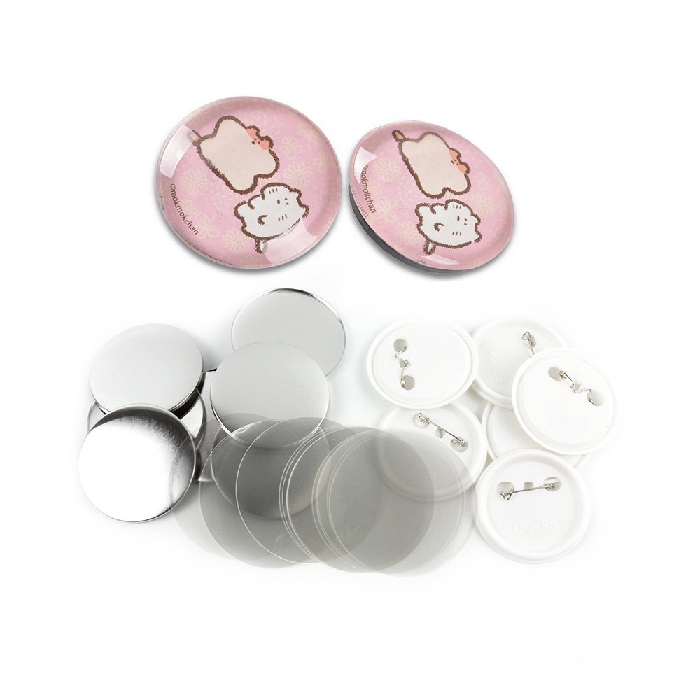 Competitive Price New Model Automatic Plastic Badge Buttons Machine 44mm Manual Grade Steel Mould Pin Badge Pins Maker