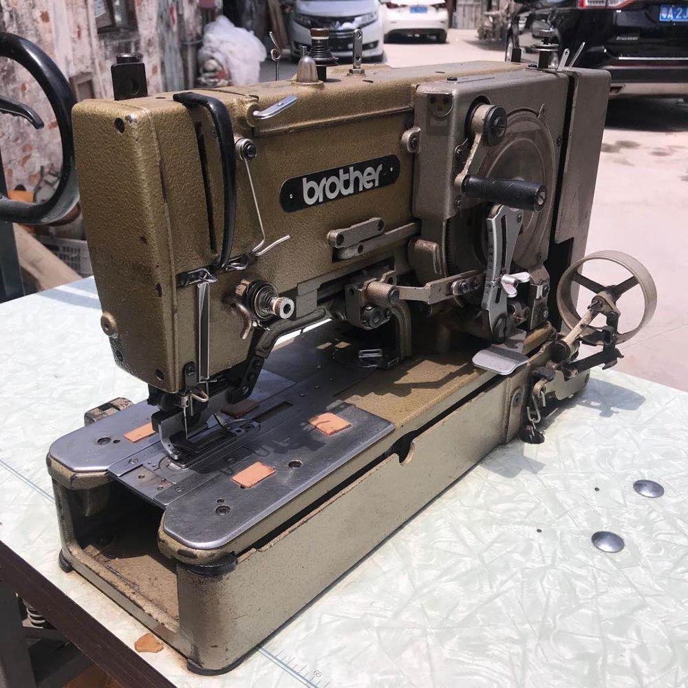 Factory sale used brother-814 straight button hole machine