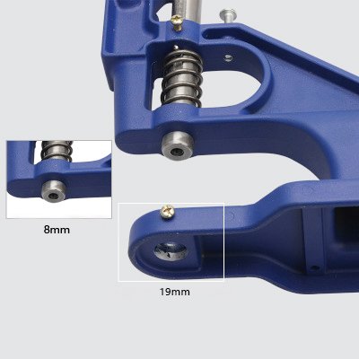 Aluminum Hand Press Button Machine And Grommet Eyelet Snap Button Punching Machine