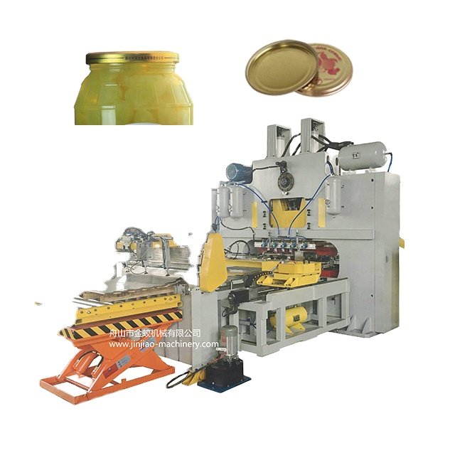Automatic glass Bottle Screw Capping making Machine, Twist Off Cap Making Machine Metal Bottle Cap Making Machine