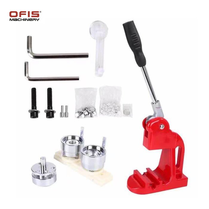 58mm Manual Round Pin Button Badge Maker Machine
