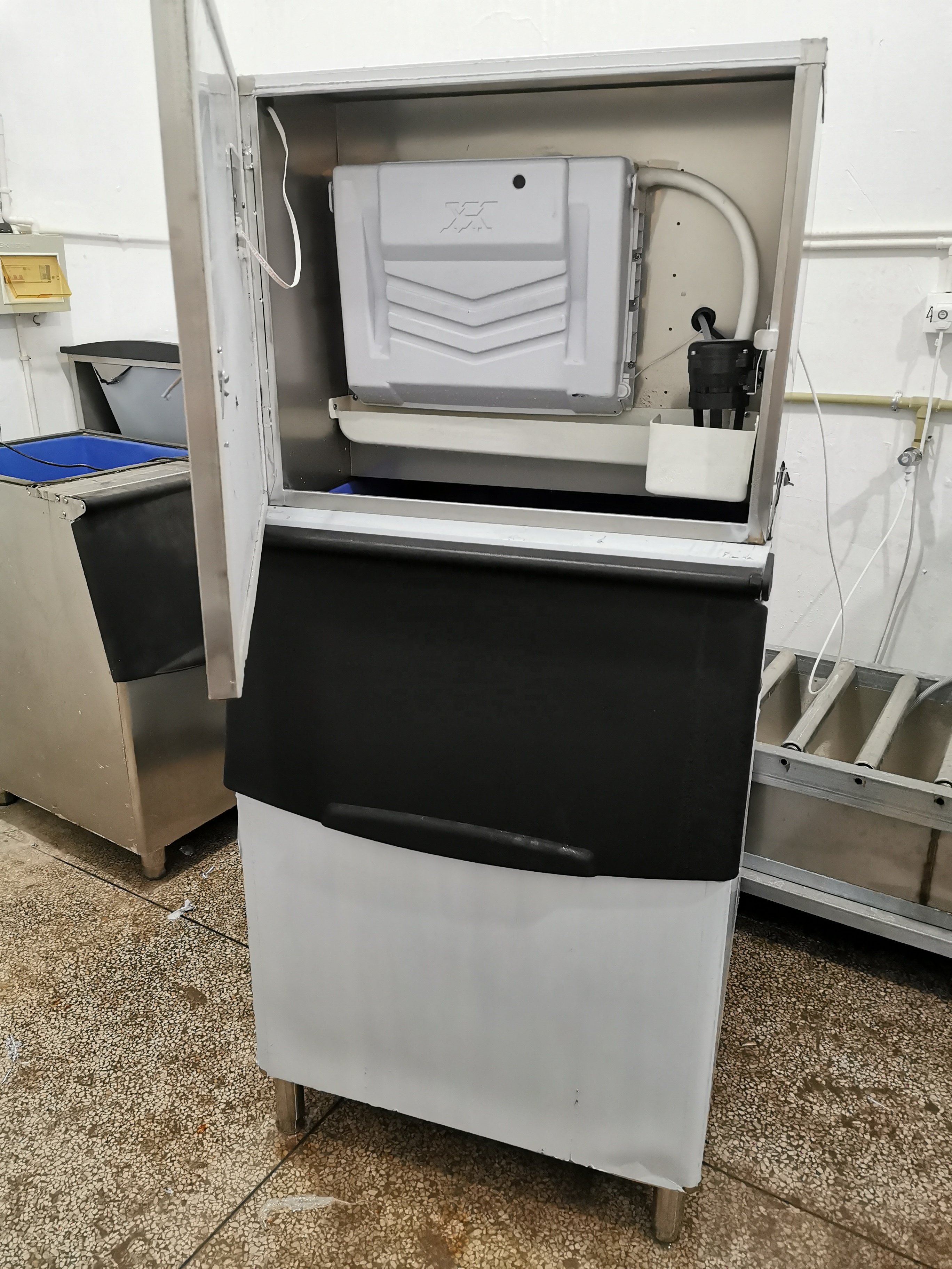 Water Air Cooling Commercial Automatic Fast Cube Ice Maker Making machine