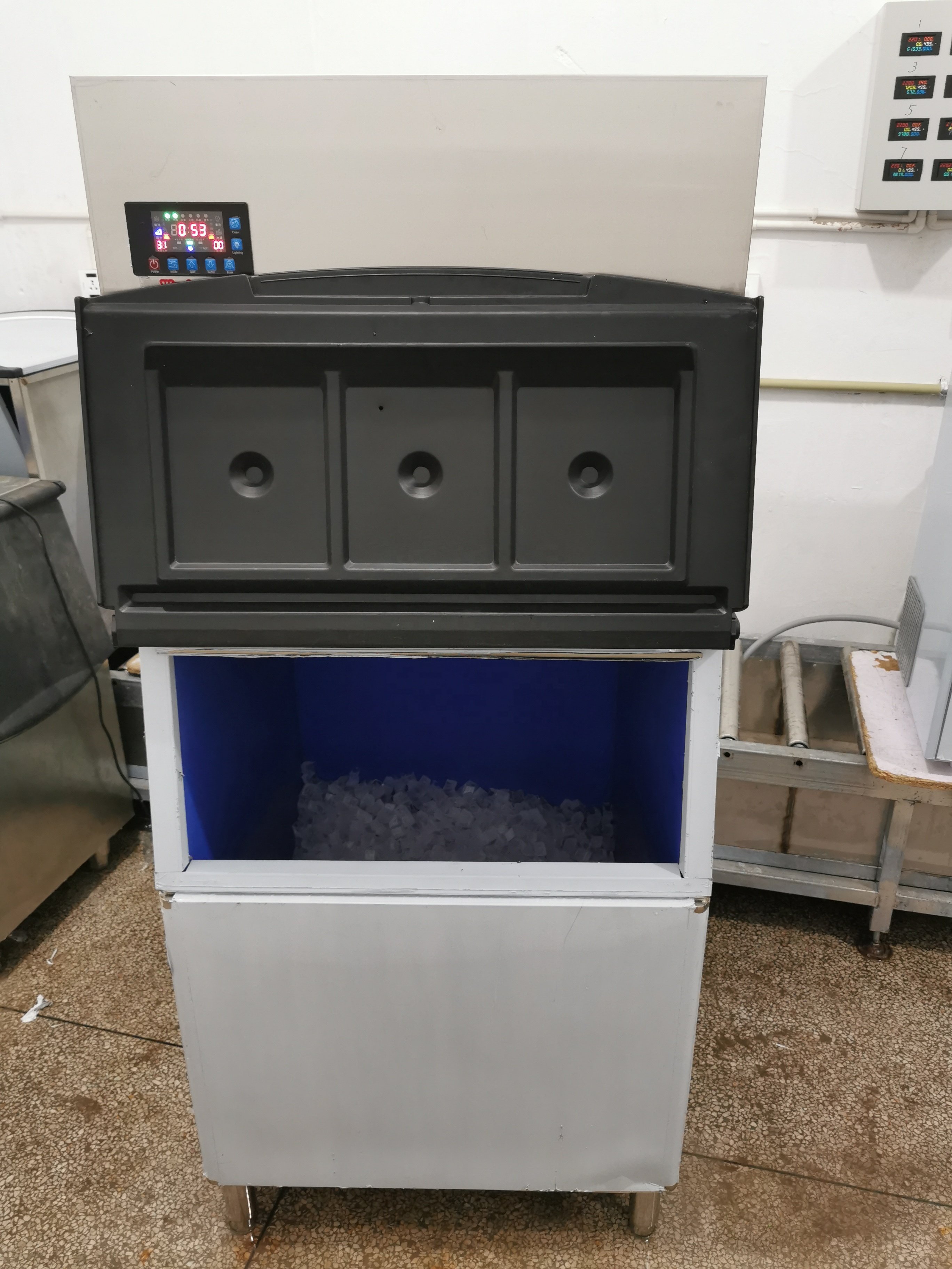 Water Air Cooling Commercial Automatic Fast Cube Ice Maker Making machine