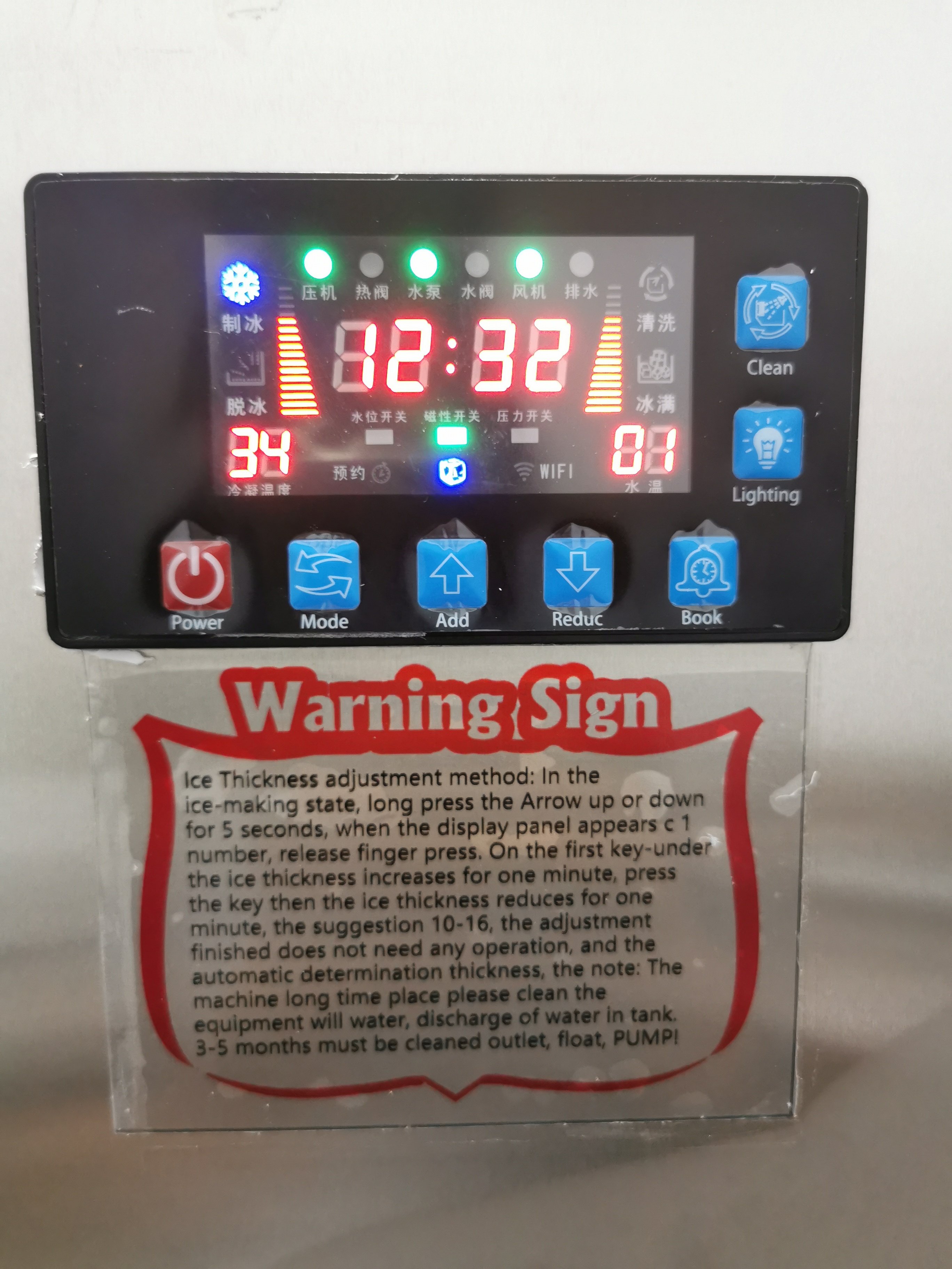 Water Air Cooling Commercial Automatic Fast Cube Ice Maker Making machine