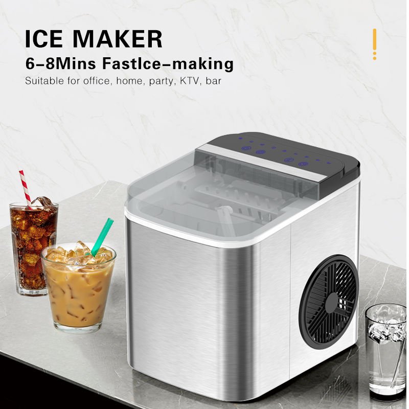 Wholesale Mini Portable Countertop Ice Maker Machine Kitchen Household for Home Bullet Ice Cube Maker