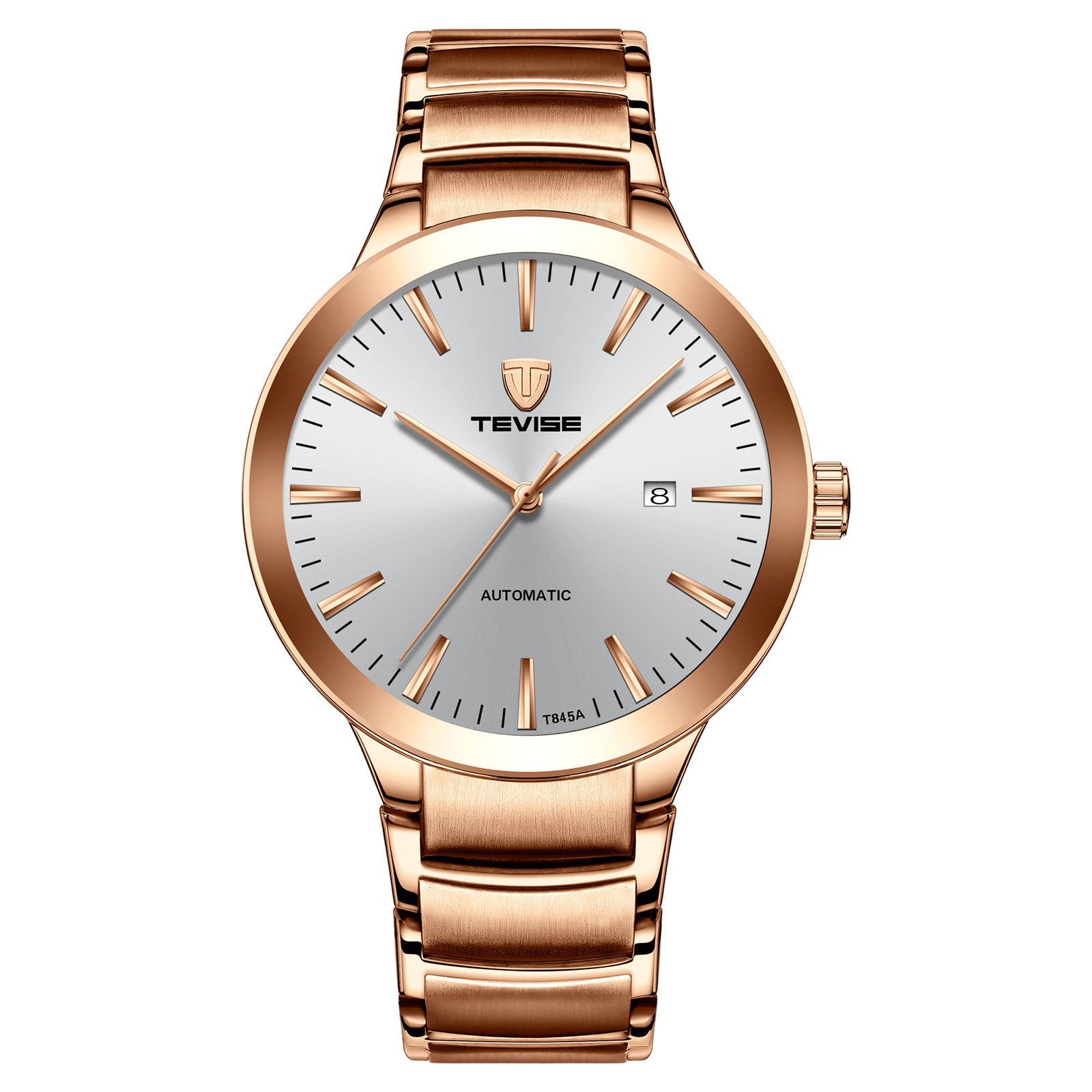High End Tevis 3D curved automatic calendar 3ATM life waterproof leisure machinery men watch business simplicity