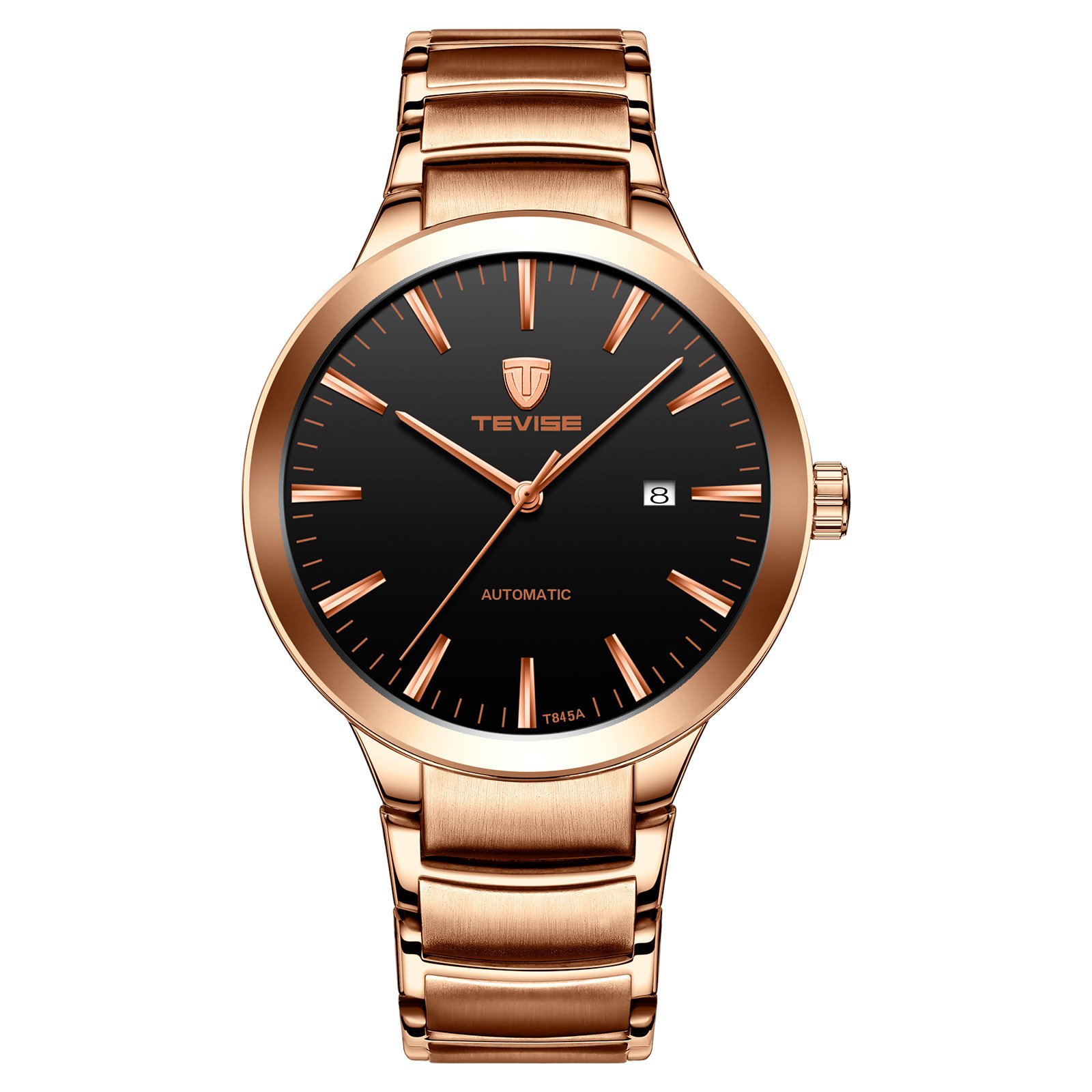 High End Tevis 3D curved automatic calendar 3ATM life waterproof leisure machinery men watch business simplicity