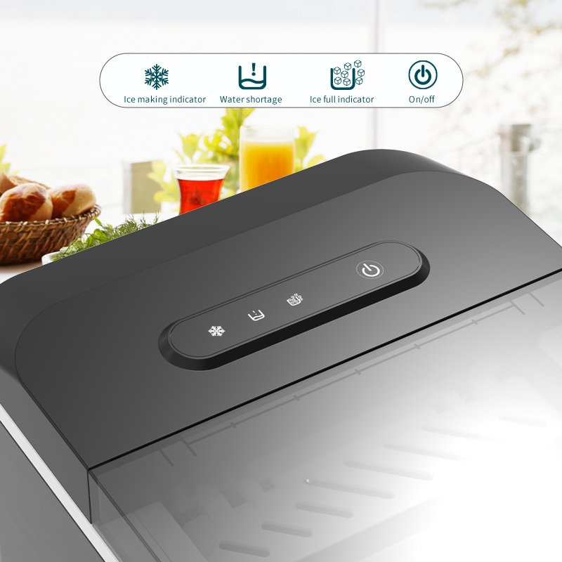 Commerical Household Automatic Countertop Portable Small Mini Ice Cube Maker Machine For Home