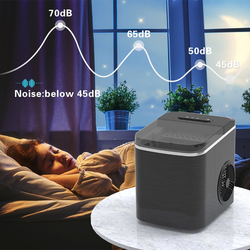 Commerical Household Automatic Countertop Portable Small Mini Ice Cube Maker Machine For Home