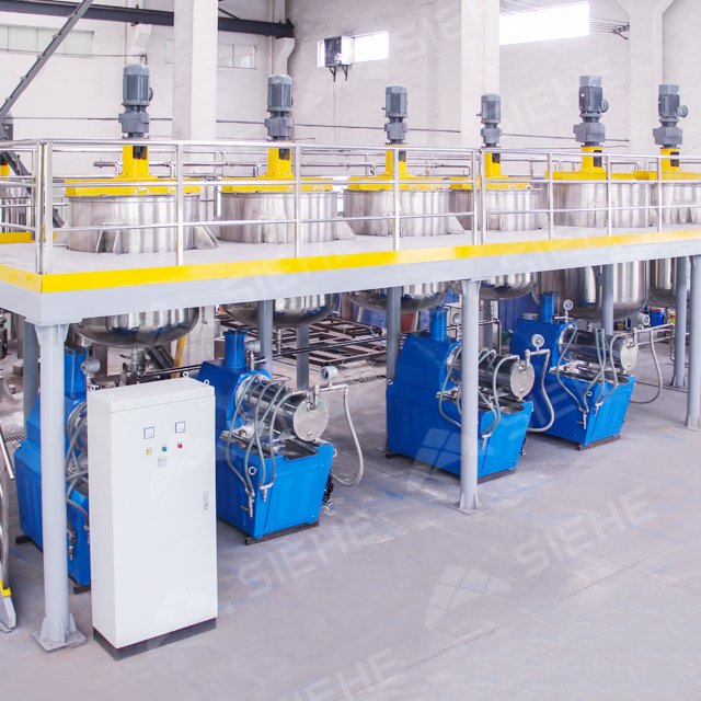 Chemical Industry Water-Based Coating Production Line Making Machine Complete Paint Production Line