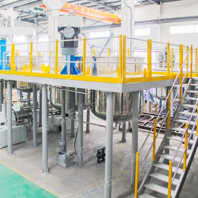 Chemical Industry Water-Based Coating Production Line Making Machine Complete Paint Production Line