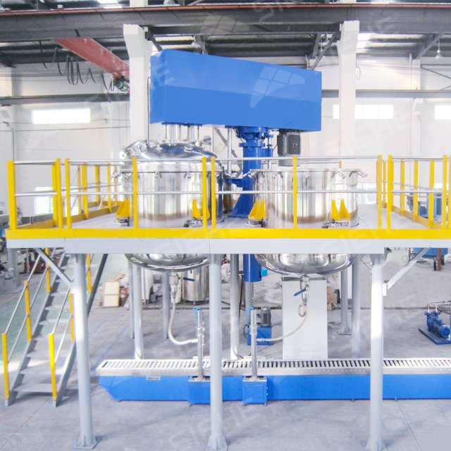 Chemical Industry Water-Based Coating Production Line Making Machine Complete Paint Production Line