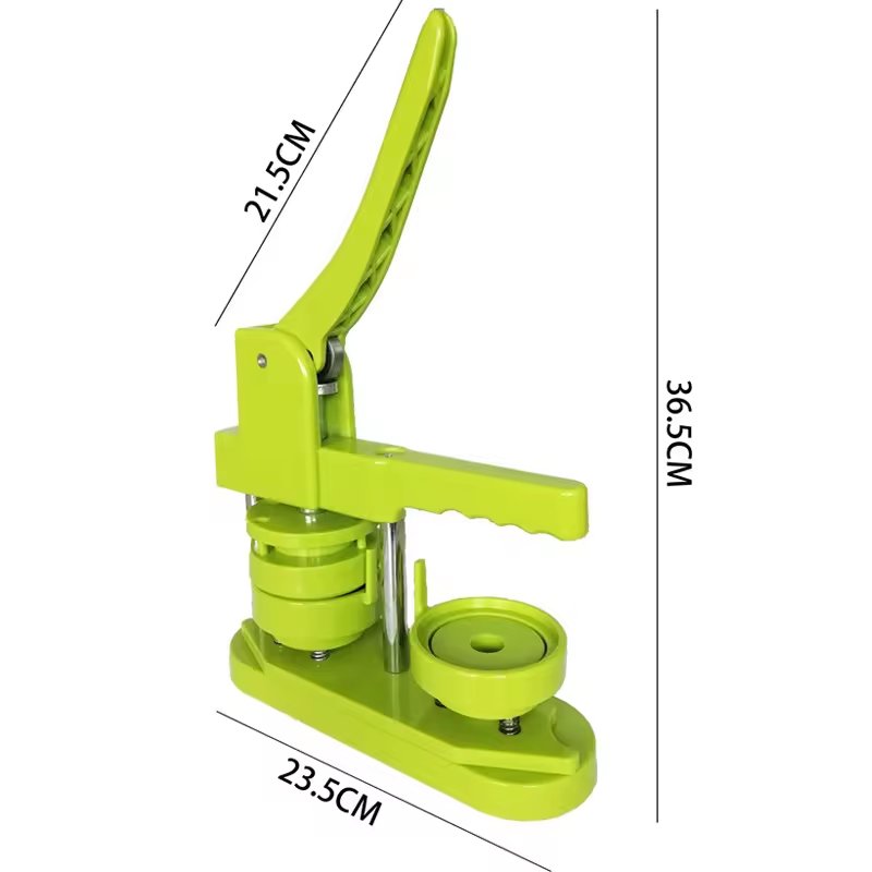 Mini 58MM Badge Making Machine Botton Maker DIY Badge Press Machine with 100 Accessories & Cutter