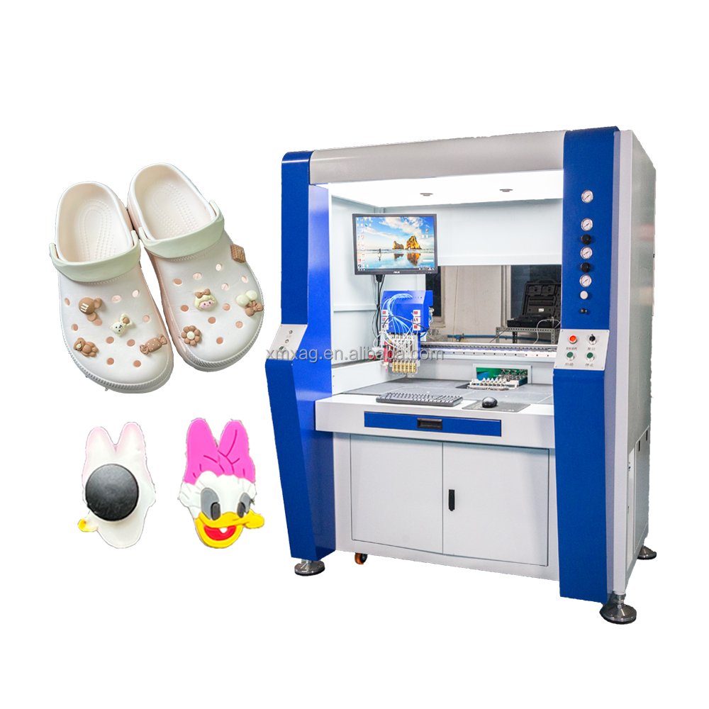 get button machine fully automatic snap button machine Croc Shoe button machine