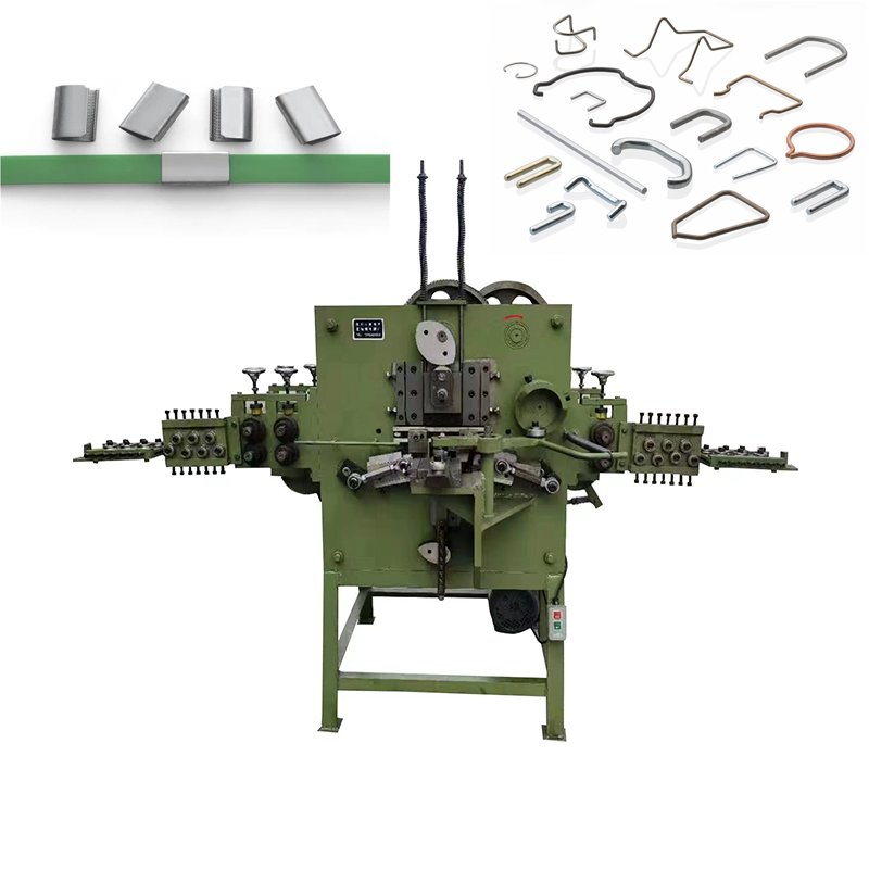 Automatic High Production Mechanical Wire Buckle Making Machine Strapping Steel Buckle Clip Making Machine