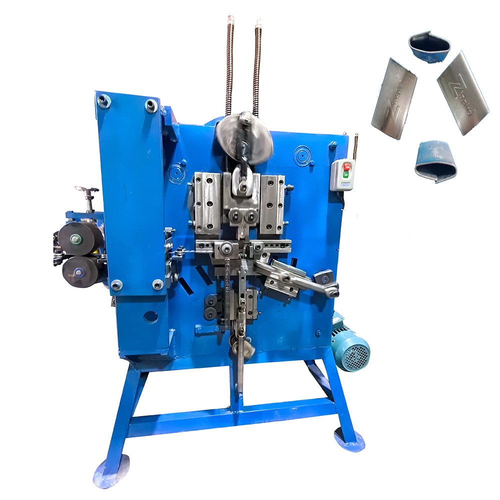 Automatic High Production Mechanical Wire Buckle Making Machine Strapping Steel Buckle Clip Making Machine