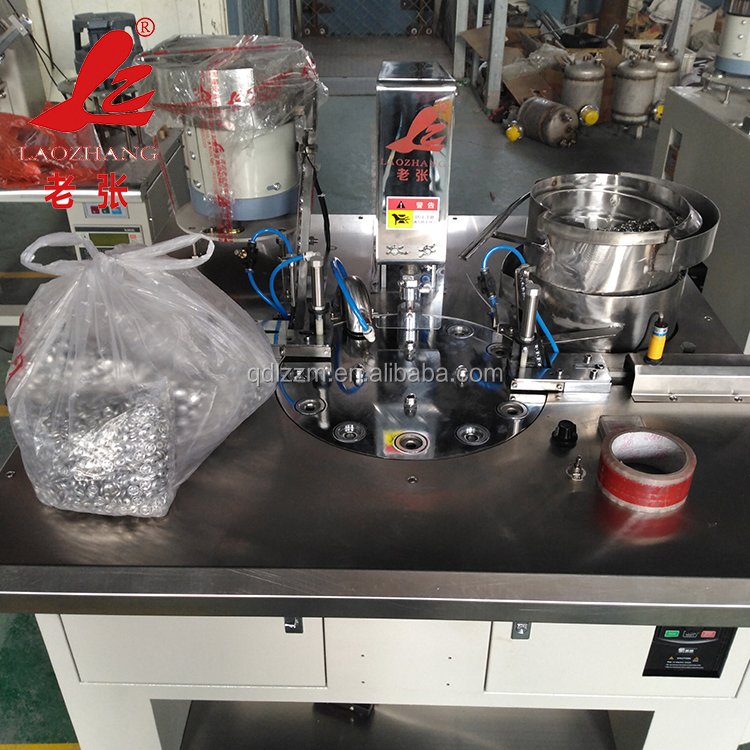 LZ Automatic Upholstery Fabric cloth Covered Button Making Machine
