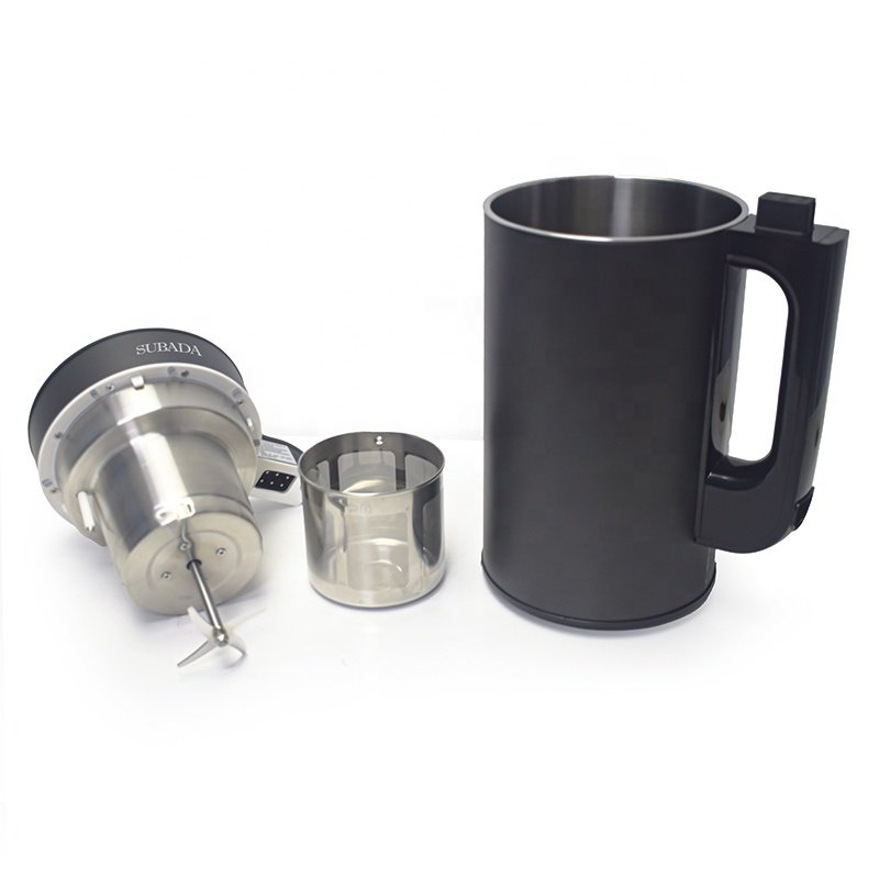 Multifunctional 7-IN-1Nut Almond Milk Maker & SoyMilk Maker Matte Black Homemade Vegan Cashew Milk blender Support OEM/ODM