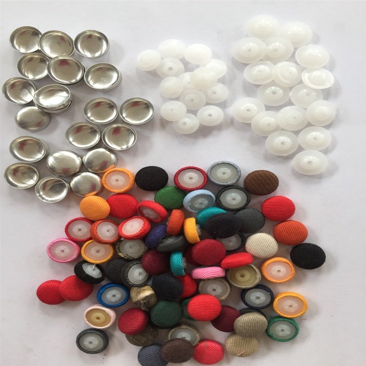 Hot sale semi auto upholstery fabric covered button making machine