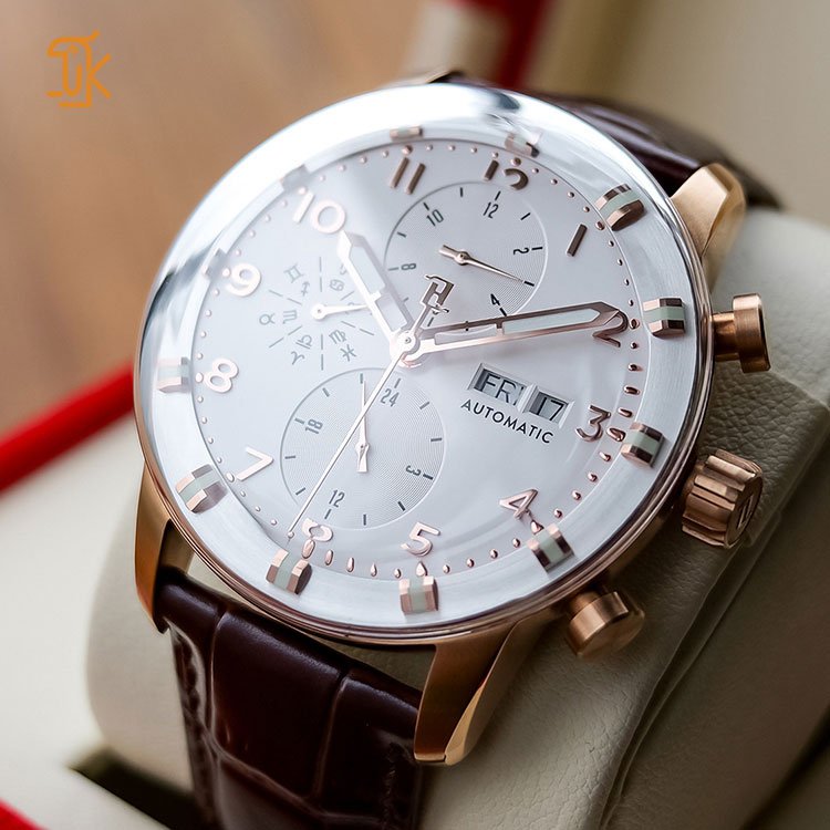 Hot Sell Luxury Automatic Hombre Hangzhou Movement Men's Relojs Thinnest Dress Wrist Mechanical Watch For Men