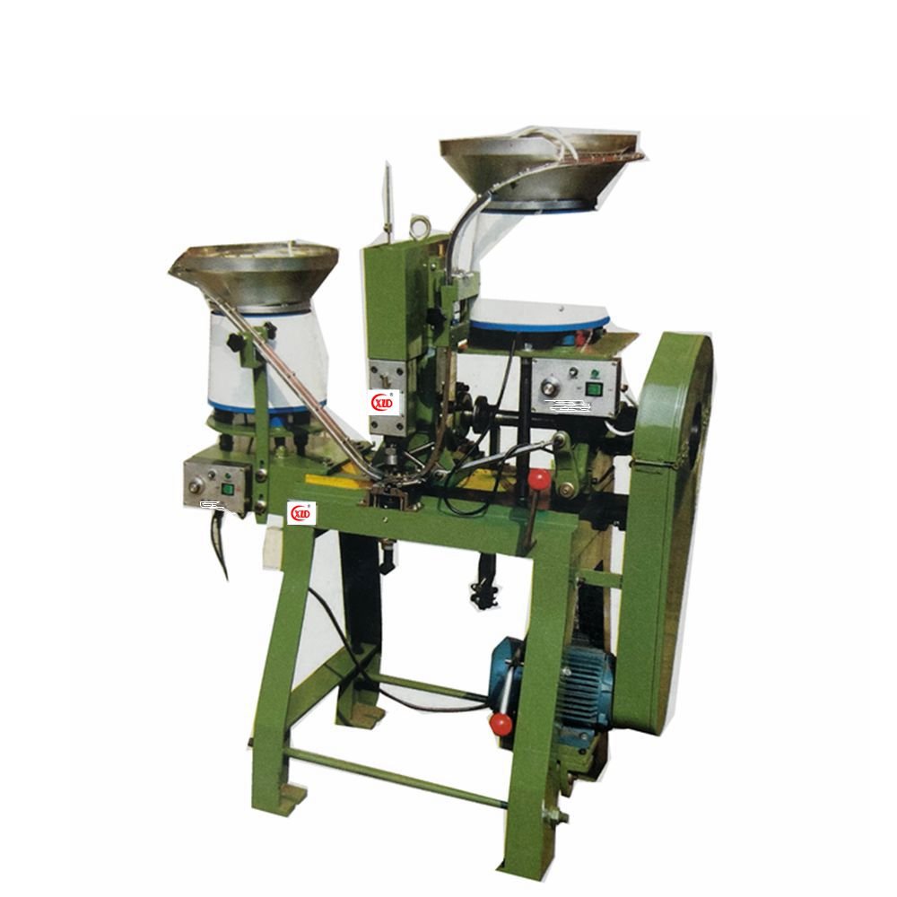 Foshan Manufacturer CJA Double-Disc Double-Slot Automatic Riveting Machine