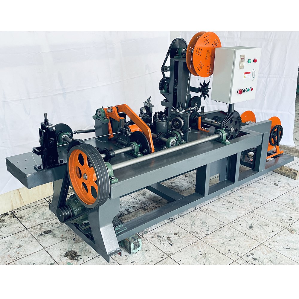 Best price barbed wire machine in metal metallurgy machinery oversea