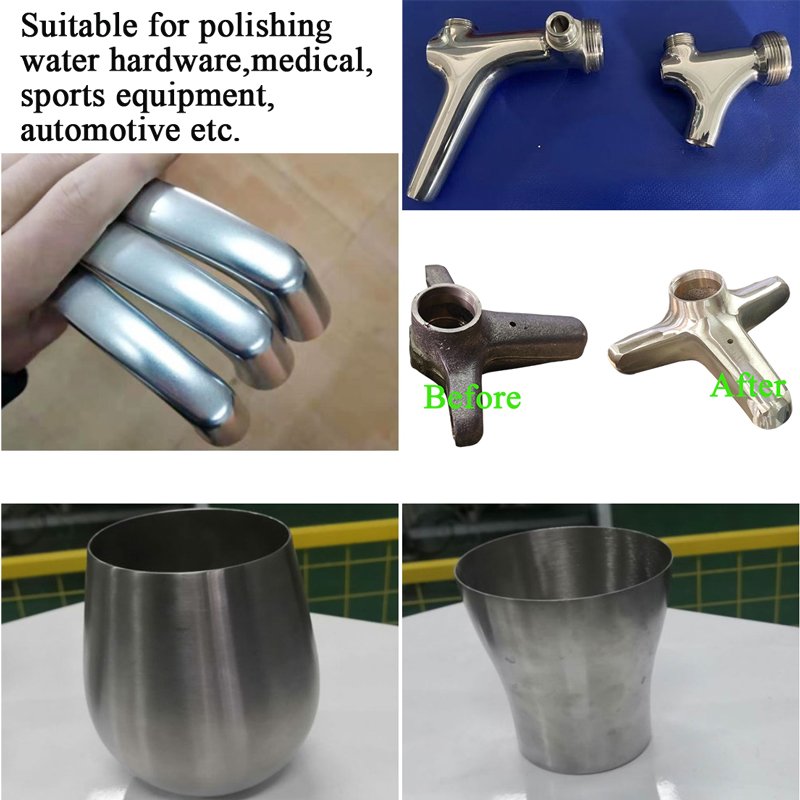 Stainless steel watch case knife handles brass tube mirror polishing charging post glass faucet polishing buffing machine