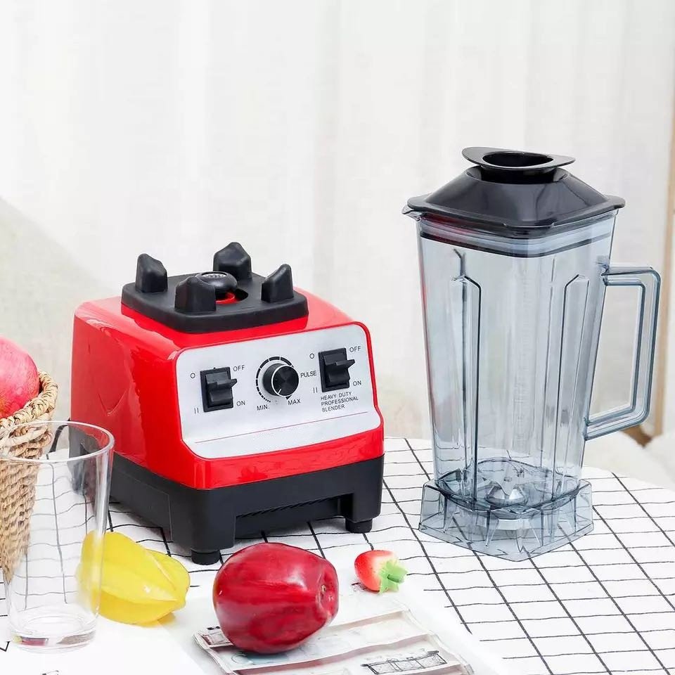 Silver Crest Blender 4500W 2L Large Capacity Speed Commercial Blender Juicer Fruit Mixer Portable Ice Smoothie Blenders 9525