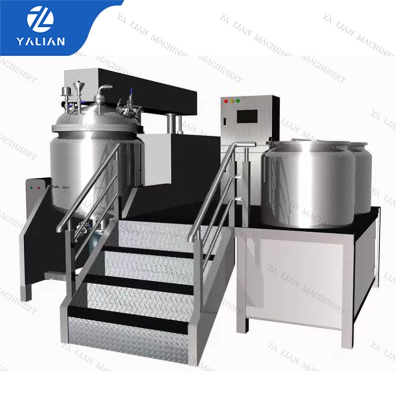 semi automatic portable top quality good price pneumatic lifting paint color honey blender dispersion mixer machine