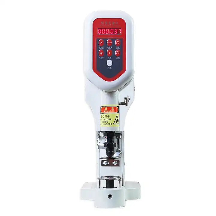 Snap Button Making Machine With Direct Drive Servo Motor And Oil Free